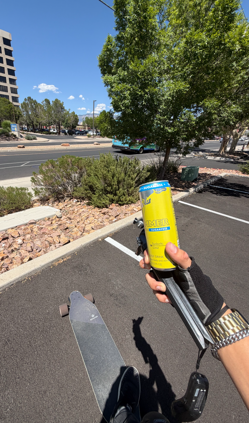 A Boosted Board and the Riderr app